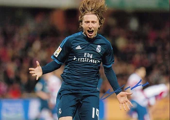 

hand signed Luka Modric autographed photo World Cup Russia 5*7 072018A