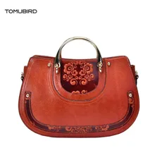 TOMUBIRD новые улучшенные Брендовые женские сумки из натуральной кожи дизайнерские сумки из тисненой кожи роскошные сумки
