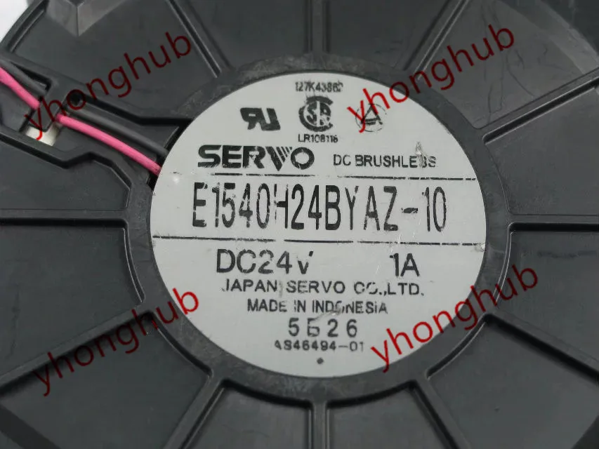 Серверный охлаждающий вентилятор SERVO E1540H24BYAZ 10 DC 24V 1A|blower fan|server fandc blower fan |