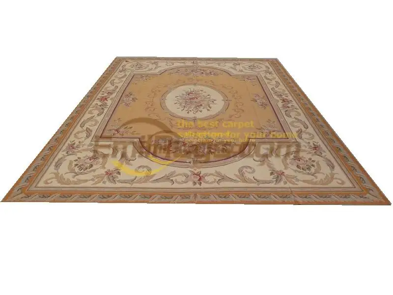 

Hand Woven Pictorial French Aubusson Wool Aubusson Needle Oriental Carpet Hand-knotted Wool Woven Sofa Floor Use