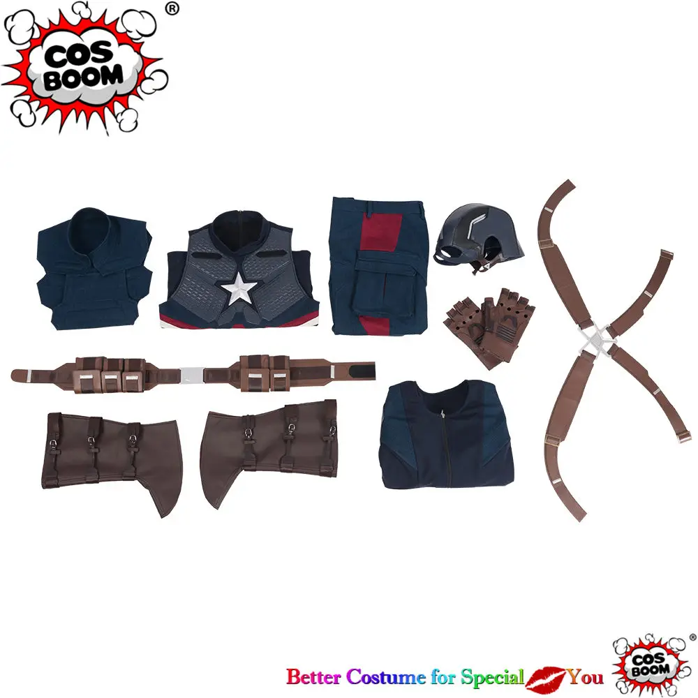 avengers endgame captain America cosplay costume45
