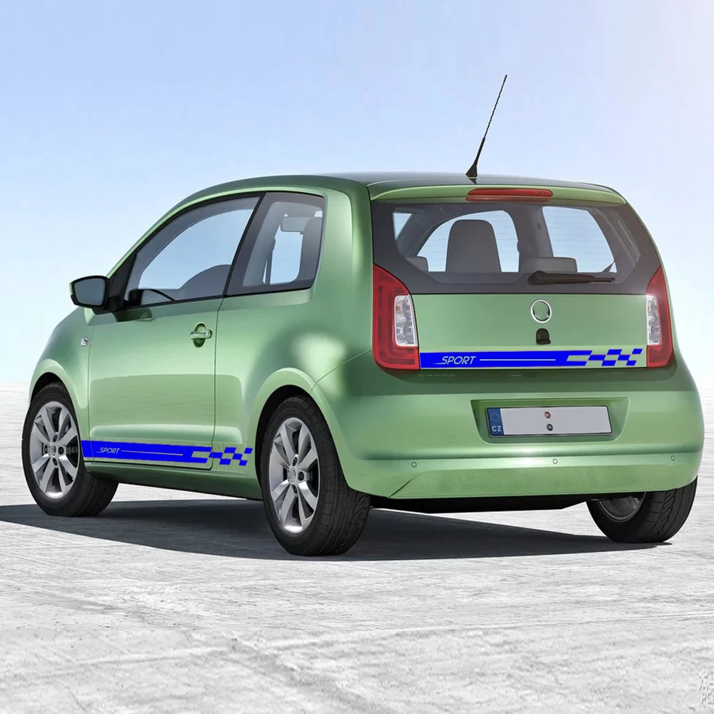 Наклейки виниловые для Skoda Fabia Karoq Citigo Visions SuperB Yeti Octavia 3 шт.|Наклейки на автомобиль| |