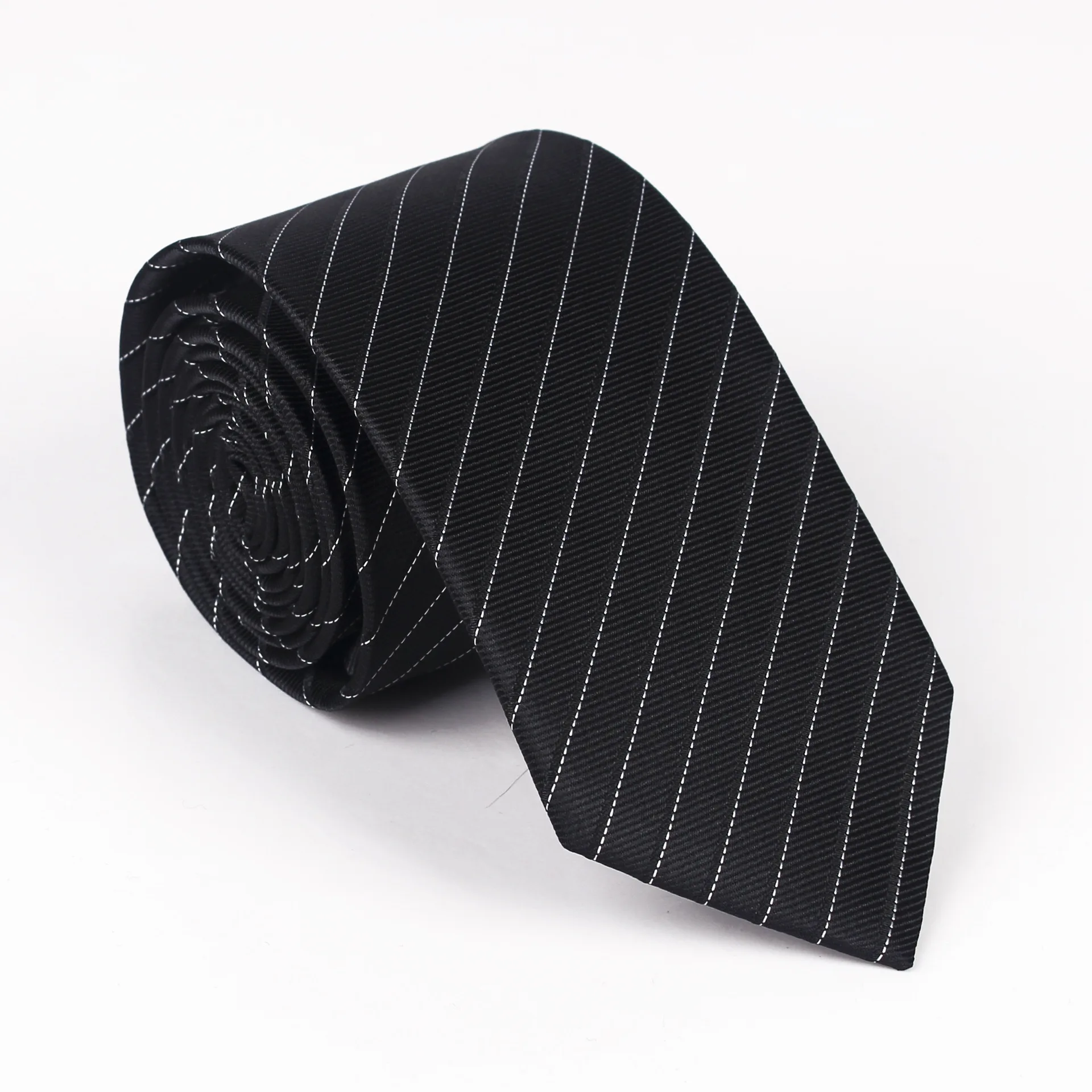 Пятно поколения галстук для мужчин 6 см диагональные полосы платье полиэстер шелк жаккард Бизнес узкий галстук мужской - Цвет: PT541A