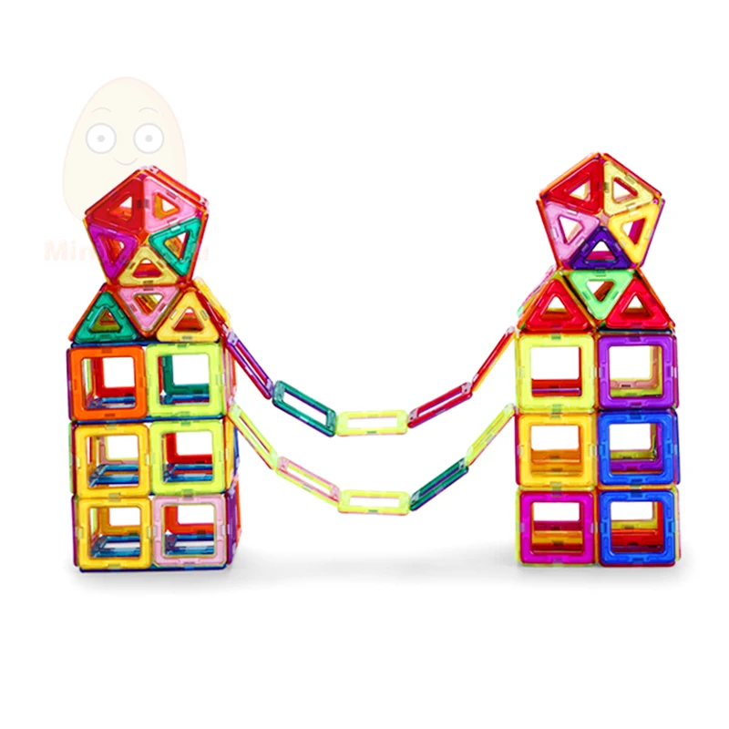 Новое Поступление Магнитные строительные блоки игрушки 88 шт. 3D DIY конструктор детский учебный конструктор, Обучающие игровые подарки
