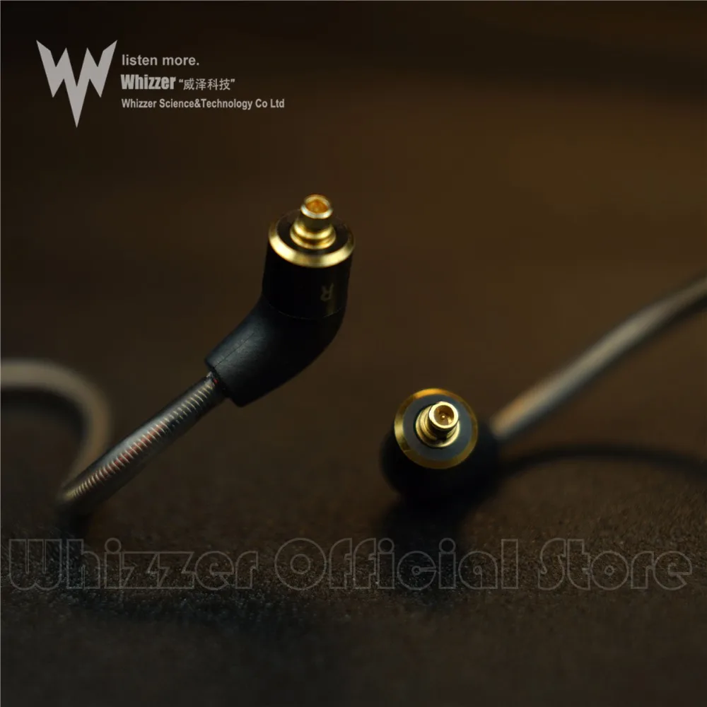 Whizzer A15 Pro HIFI наушники 1DD Hybrid IEM технология в уши с MMCX сменный кабель дизайн корпус из алюминиевого сплава