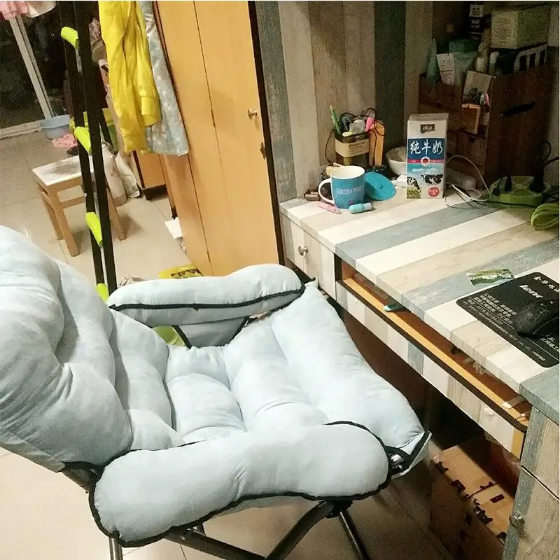 Ленивый диван стул для общежития современный минималистичный ленивый стул спальня диван стул Одноместный студенческий спальня Досуг спинка - Цвет: style 2