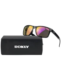 Dokly sports sunglasses unisex UV400 sport men and women sunglasses designer sunglasses oculos de sol with bag cloth