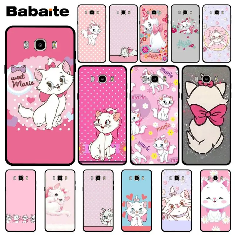 Babaite Cat Marie Aristocats Специальное предложение Роскошный чехол для телефона Samsung J2 PRIME Pro