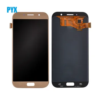

5PCS/LOT LCD Screen With Touch Screen Digitizer Assembly For Samsung Galaxy A7 2017 A720 A720F Free DHL