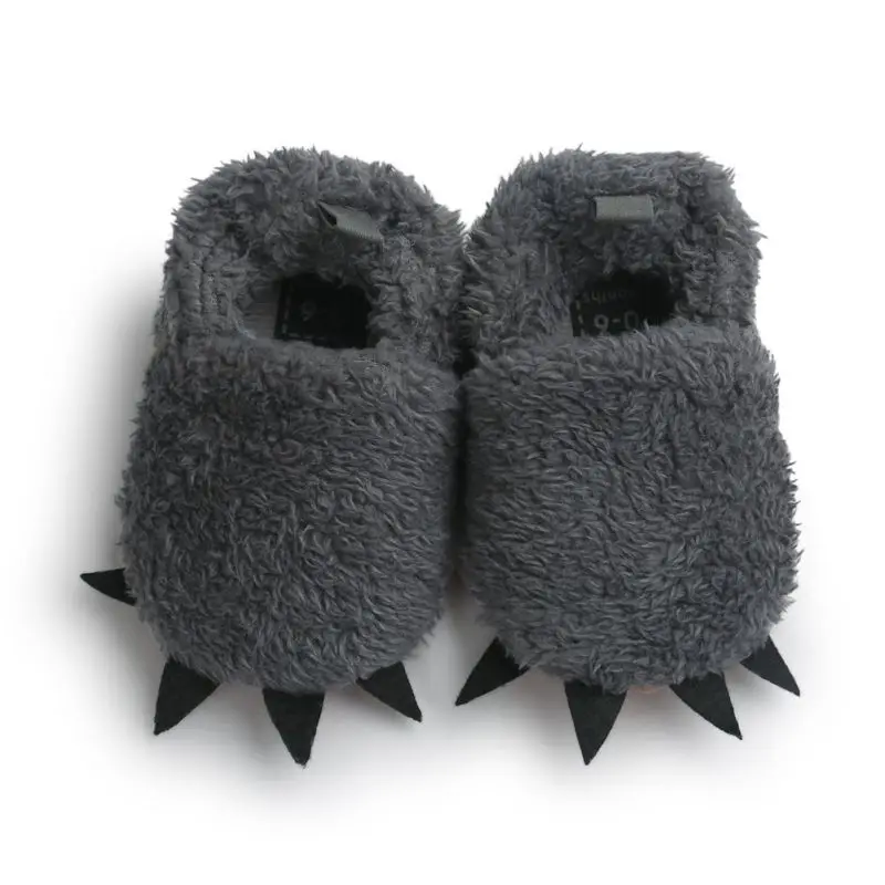 Winter Cute Boots Warm Baby Boots Monster Claw Baby Moccasins Shoes Newborn Infant Indoor Shoes Baby Boots