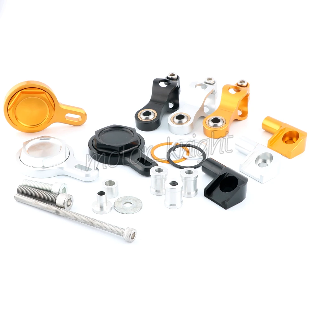 Motorcycles Steering Stabilize Damper Bracket Mount Kits For Yamaha YZF