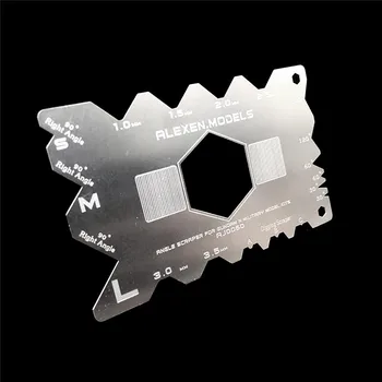 

C-angle Scraper Plate Grinding Tool for Gundam Armor Military Model Kits Accessories