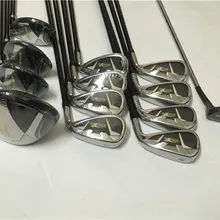 13 шт. WARBIRD Набор для игры в гольф WARBIRD клюшки для гольфа 10,5 Драйвер+#3/#5+ U4+ цвет, на возраст от 4 до 9 лет PS утюги+ клюшки R/S графитный вал с головных уборов