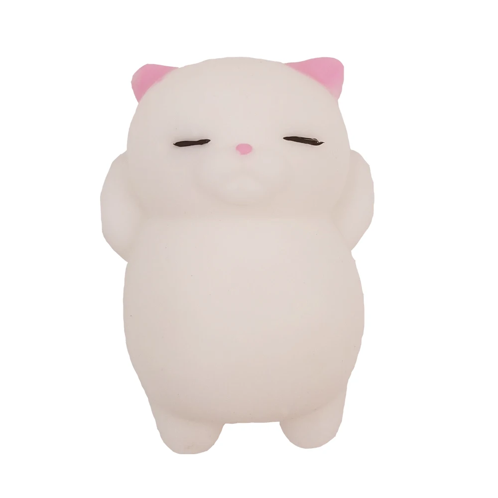 Горячая милый Mochi мягкий Кот сжимает Исцеление забавные дети Kawaii игрушка для детей и взрослых снятие стресса Декор