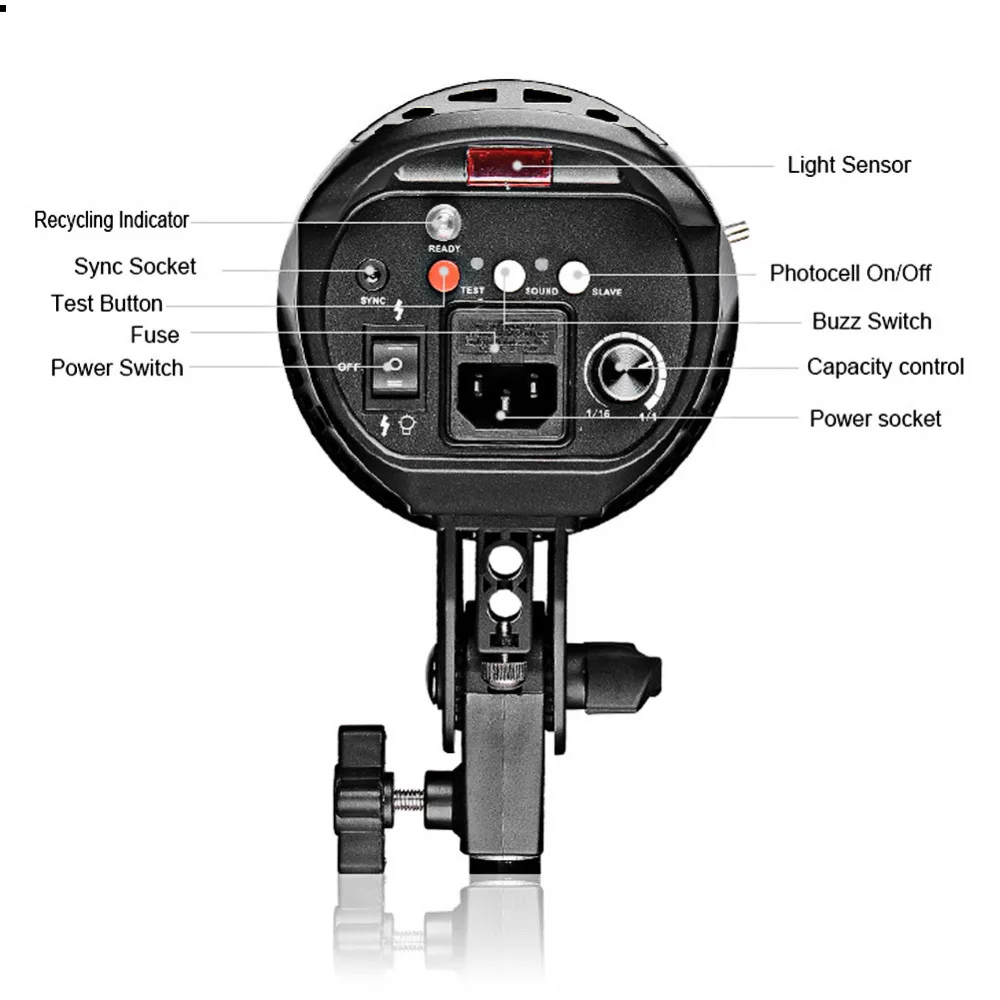 Luz de Flash de la foto de 540W Kit fotografía iluminación estroboscópica de est