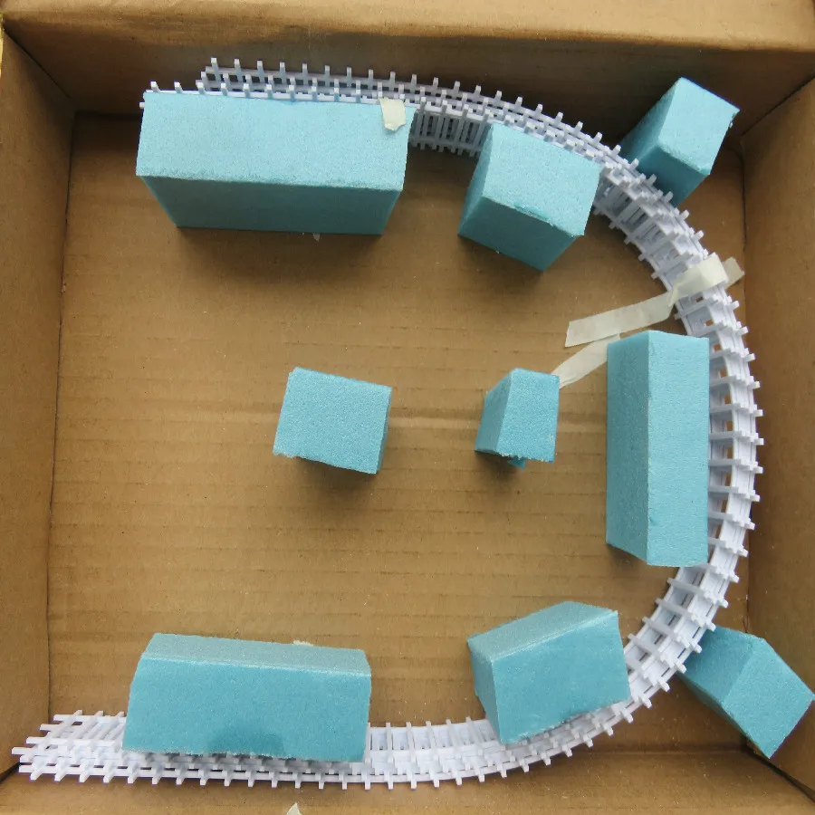 ho scale train layout model tracks (10)