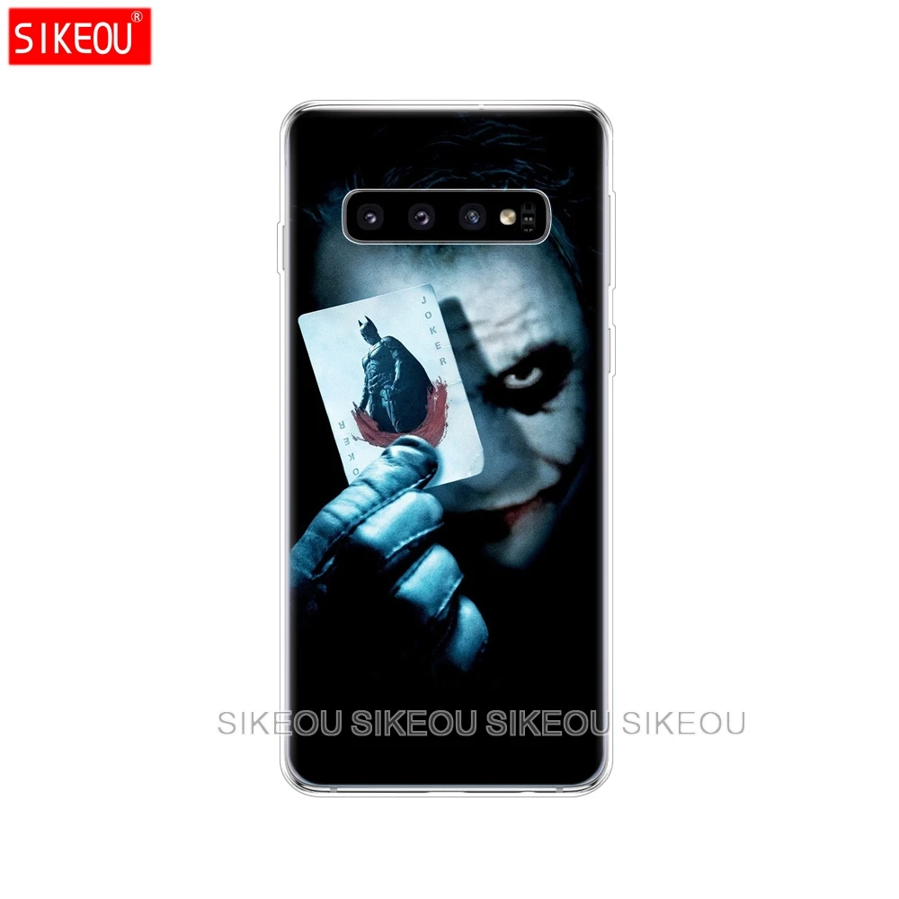 Для samsung Galaxy S10 чехол S10Plus Силиконовый ТПУ чехол для телефона S10 E чехол для samsung S10 Plus G975F S 10 SM-G973F прозрачный - Цвет: 61047