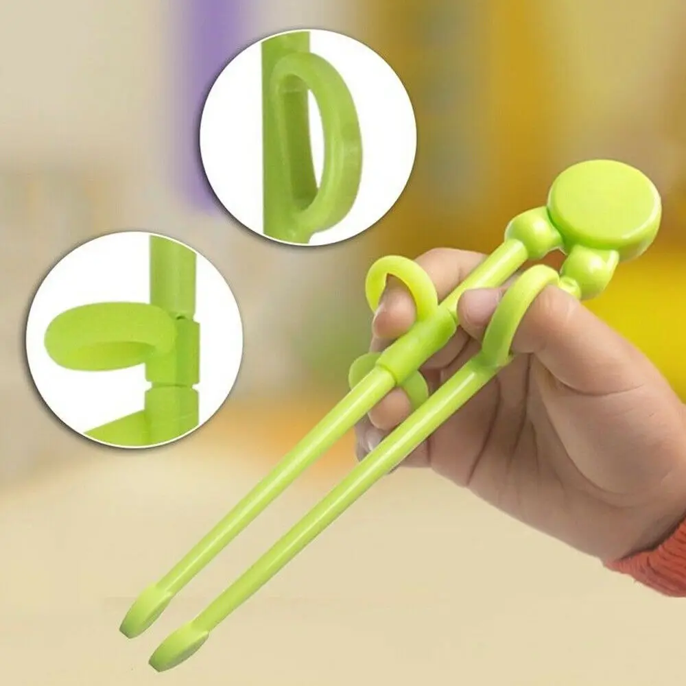 

Adult Children Training Chopsticks Kids Beginner Learning Helper Easy To Use