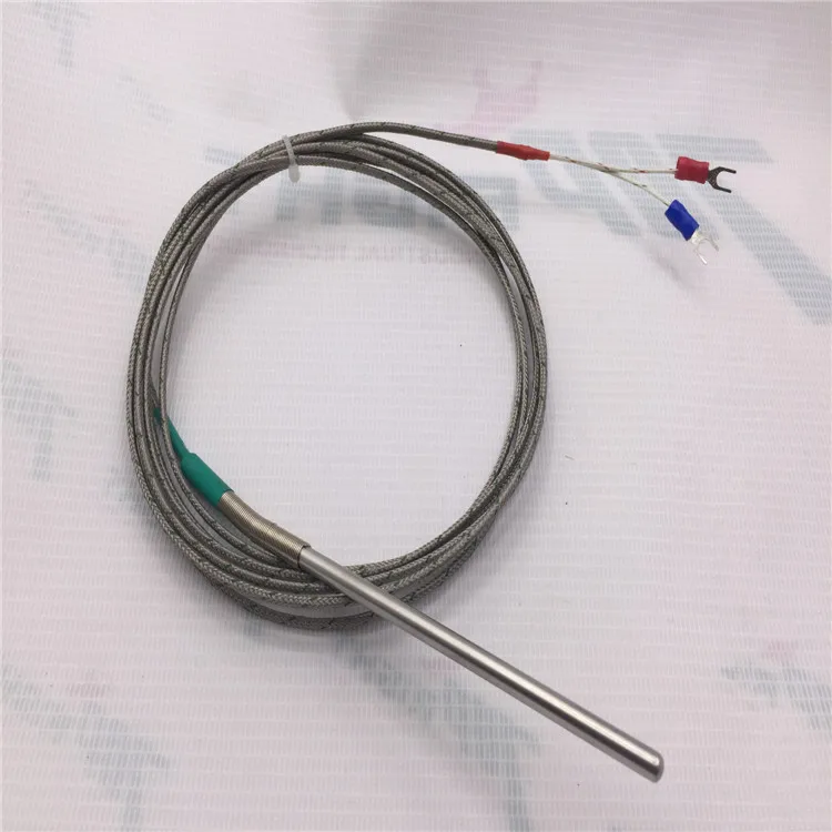 thermocouple J probe dia.4.8mm probe length 100mm J type temperature