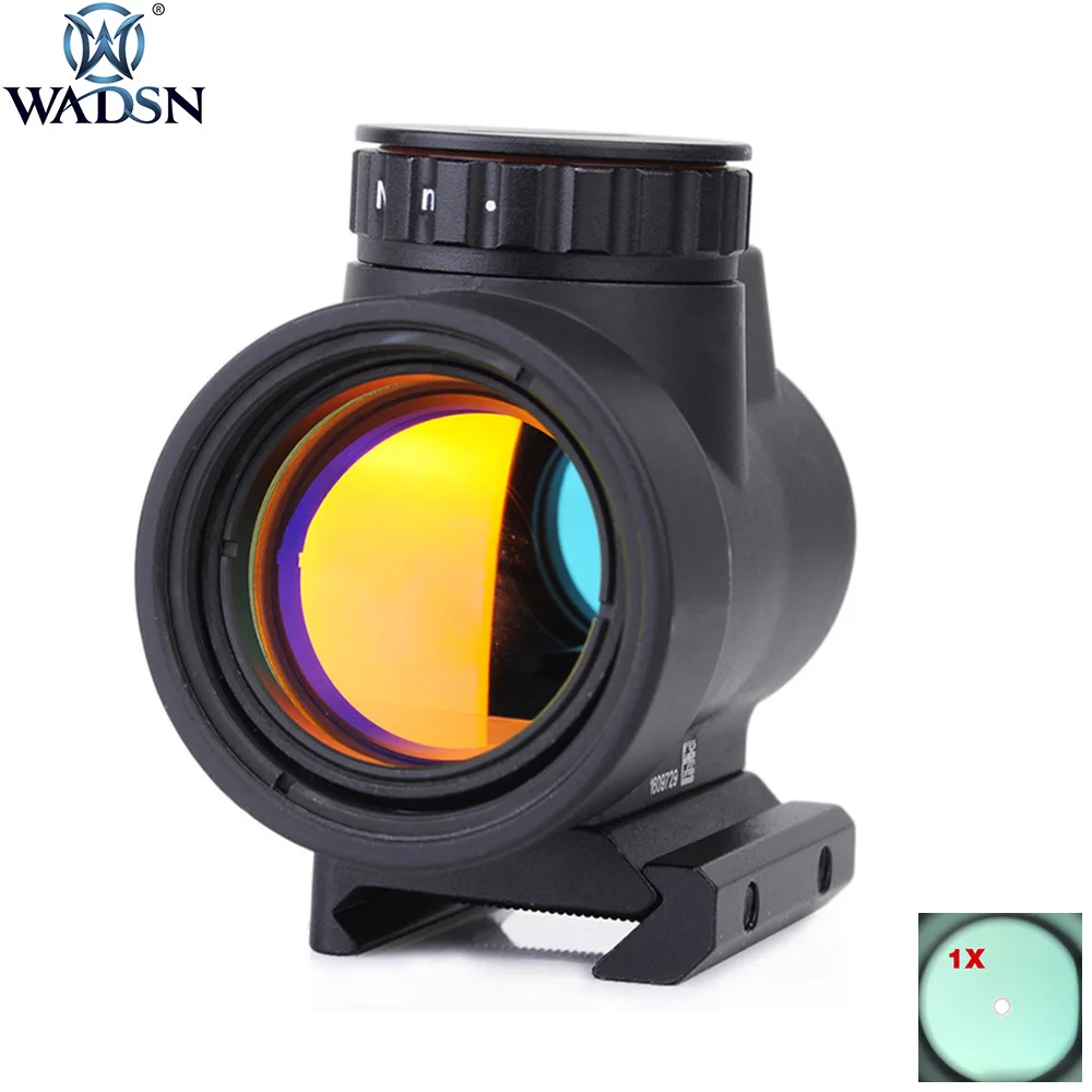 

WADSN Optics MRO Red Dot Sight 2.0 MOA Matte Tactical Airsoft Riflescope Outdoor Hunting Shooting Scope