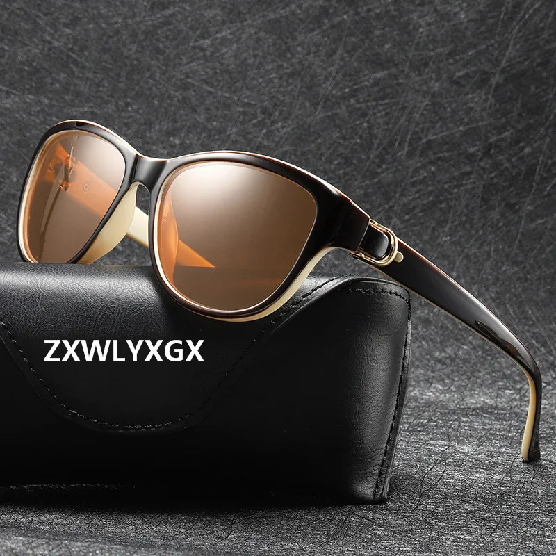 2020 Luxury Brand Design Cat Eye Polarized Sunglasses Men Women Lady Elegant Sun Glasses Female Driving Eyewear Oculos De Sol