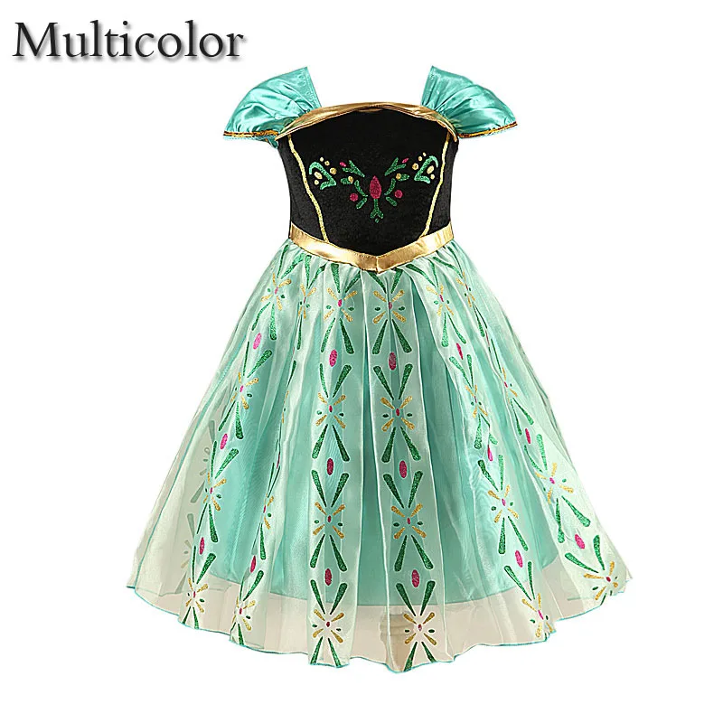

Cospaly Princess Elsa Anna's Dress Princess