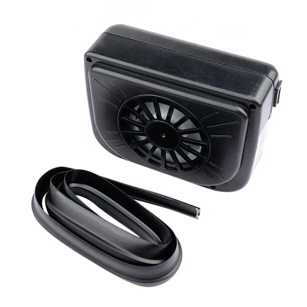 

Car Styling Solar Power Auto Window Fan Environmental Cool Solar Exhaust Fan with Rubber Stripping Car Accessories