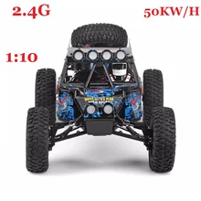 Моделирование вездеходе игрушки 1/10 Масштаб 2,4 г 4WD Электрический высокого Скорость 50 км/ч Внедорожные багги Desert RC автомобиль