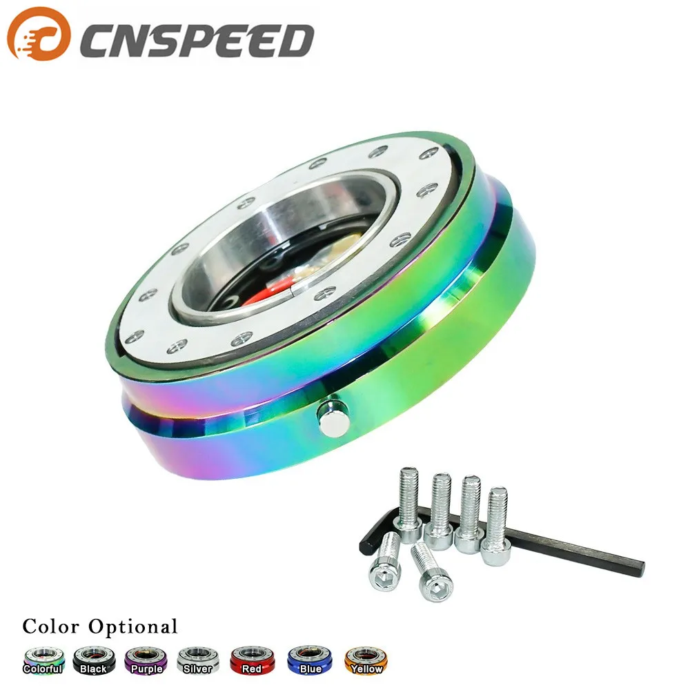 Cnspeed Thin Version 6 Hole Steering Wheel Quick Release Hub Adapter