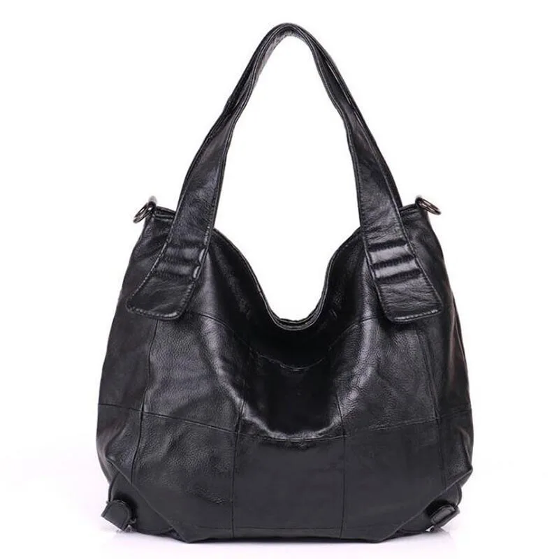 

SUWERER New women Genuine leather handbags Superior cowhide fashion printing bags women Genuine Leather bag Women famous brand