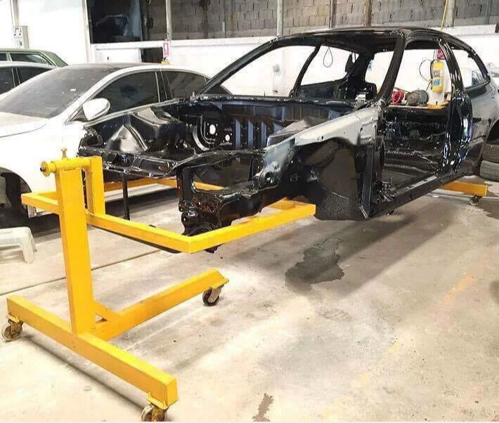 

Car Body Frame 360 Degree Rotation Maintenance Rack Universal Repairing Tools Automobile Repair Bench