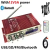 KENTIGER HY-502S Avec 12V5A Puissance Adaptateur 40 w Mini Bluetooth Amplificateur + Câble AV + Télécommande USB/SD carte Lecteur FM Radio ► Photo 1/6