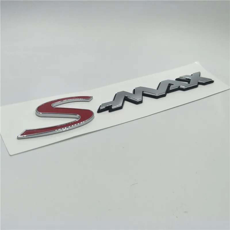 For Ford S-MAX SMAX Emblem Trunk Rear Number Letters Decals Tailgate Logo Stickers