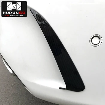 

2 PCS For Mercedes Benz C Class W205 C200 C63 AMG Sedan 4 Door 2014-2017 Carbon Fiber Rear Bumper Spoiler Air Vent Cover Trim