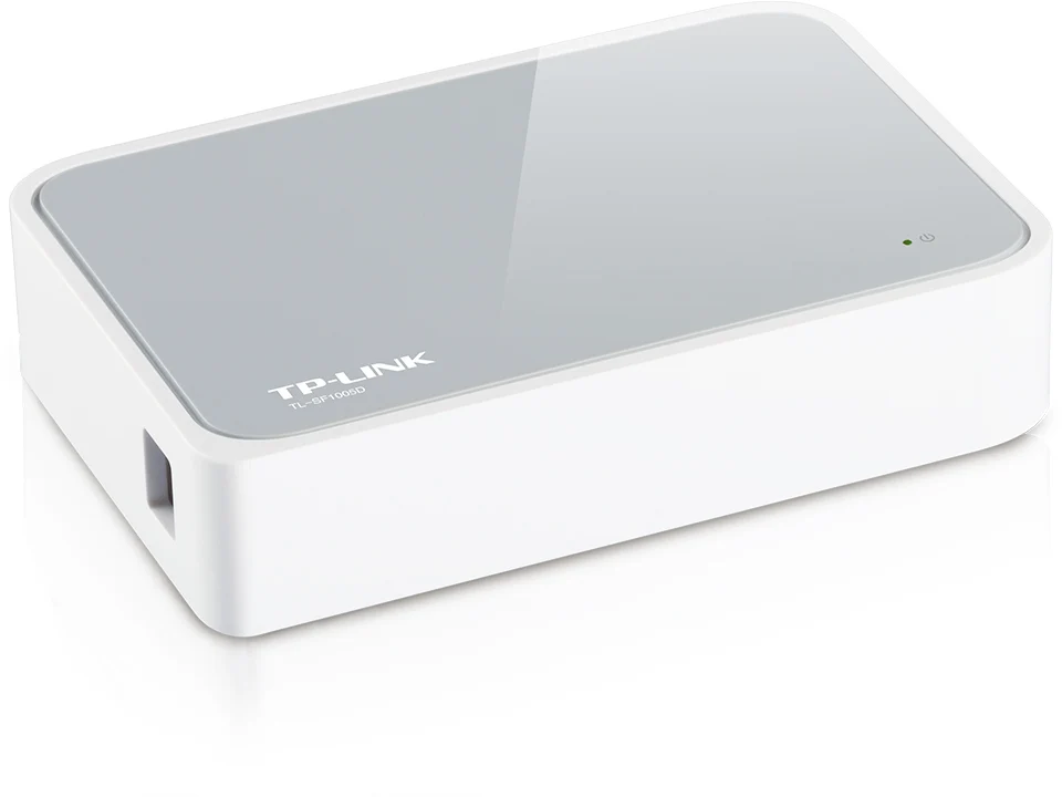 TPLINK TL-SF1005+ 5 Порта 10/100 Мбит/С TP-Link Ethernet Настольный Коммутатор КОНЦЕНТРАТОР переключатель