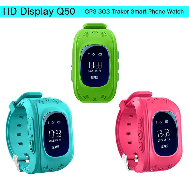 Original Anti Lost GPS Q50 font b Smart b font Phone font b Watch b font