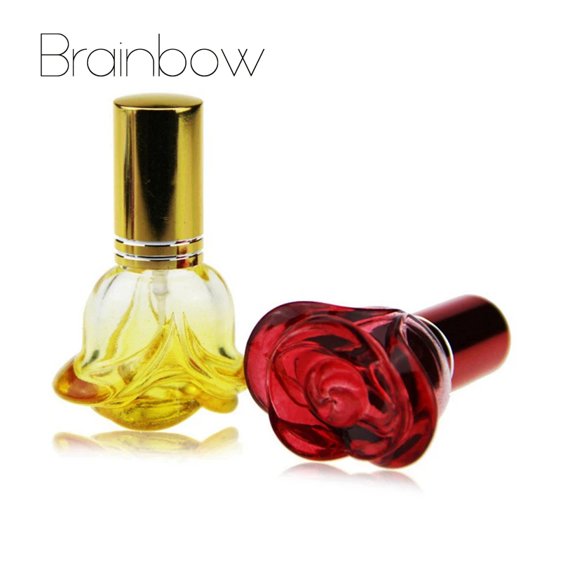 Brainbow 5ml 3D Flower Perfume Bottle Mini Portable Travel ...