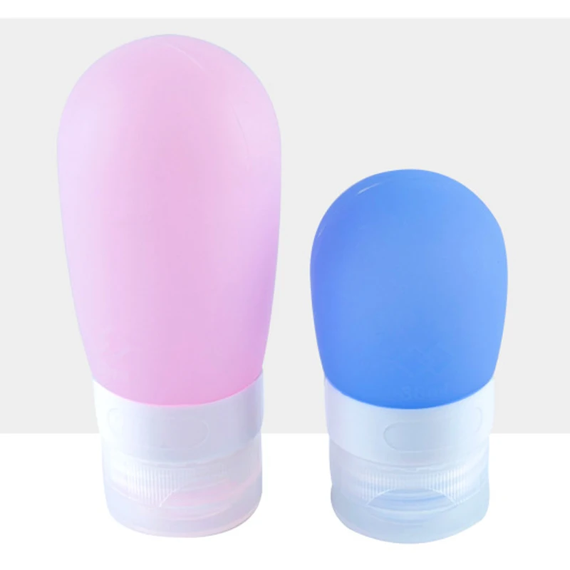 

Portable Mini Shape Packing Emulsion Bottle Silicone Empty Travel Lotion Points Shampoo Container 38ml/60ml/80ml
