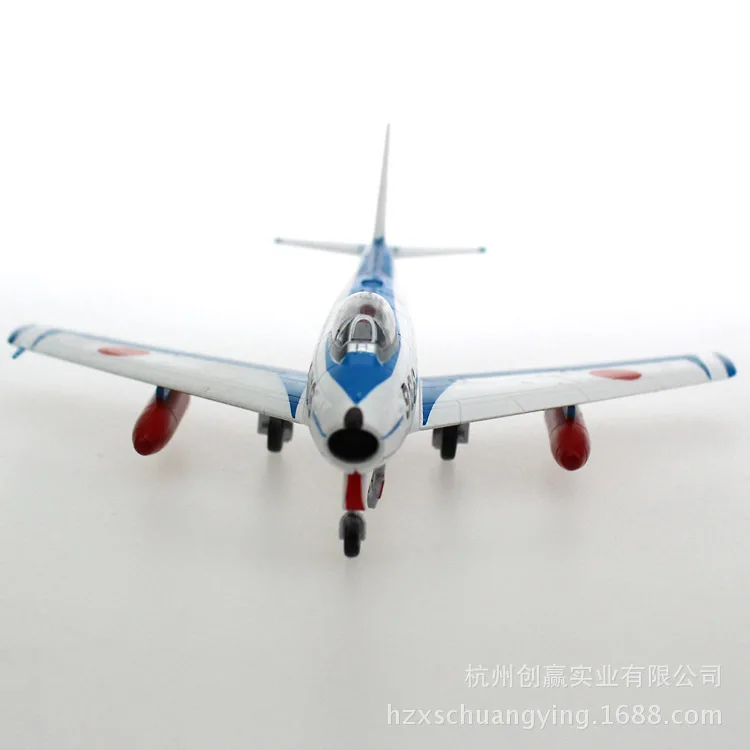 14712 статический сплав цинка самолет 41# F-86 Bluelmpulse 1:00 модель украшения
