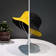 Модная мягкая мужская шляпа-Панама, уличная спортивная хип-хоп шапка, одноцветная двухсторонняя женская летняя шляпа от солнца для рыбалки, Панама для мужчин, новейшие шляпы