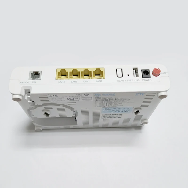 10 шт. 100% новый fibra optica ZTE F623 6 0 FTTH GPON ONU ONT роутер с 1GE + 3FE voice WIFI usb английский