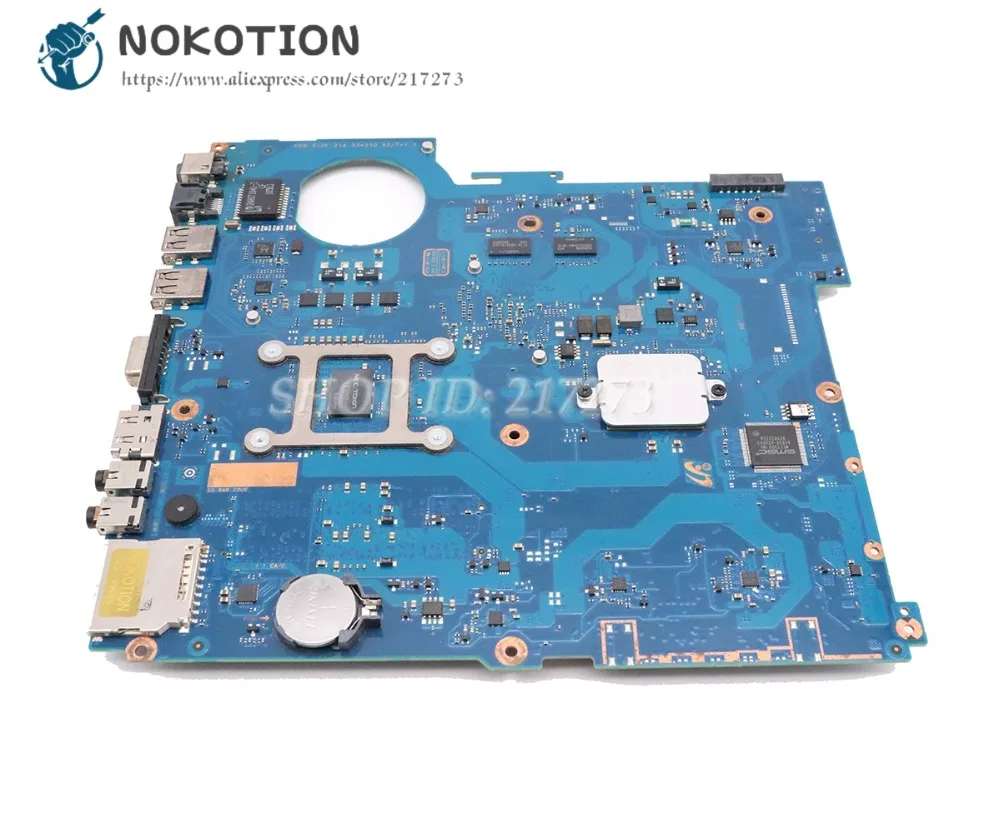 NOKOTION для samsung RV511 NP-RV511 Материнская плата ноутбука HM55 DDR3 GT315M видеокарта BA92-07405A BA92-07405B BA41-01423A 15,6 дюймов