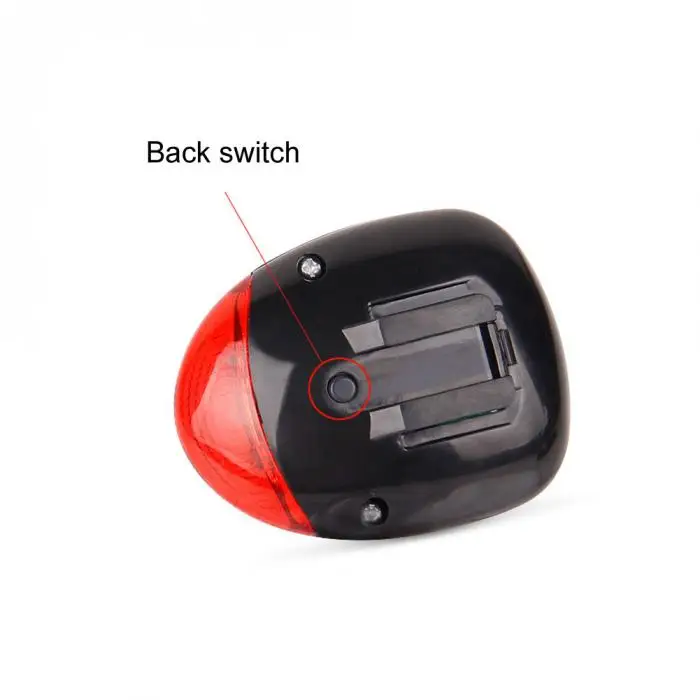 Sale Solar LED Bicycle Light Safety Night Cycling Lights Rear Flashlight Bike Lamp Backlight Taillight ASD88 8