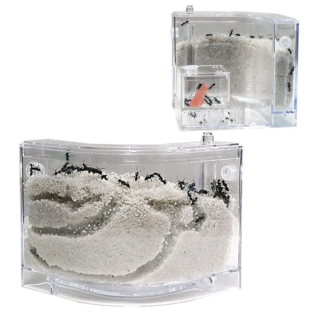 

Cage Villa Workshop Educational Kids Toy Ecological Plastic Transparent Accessories Breeding DIY Farm Sand Nest Ant House Set