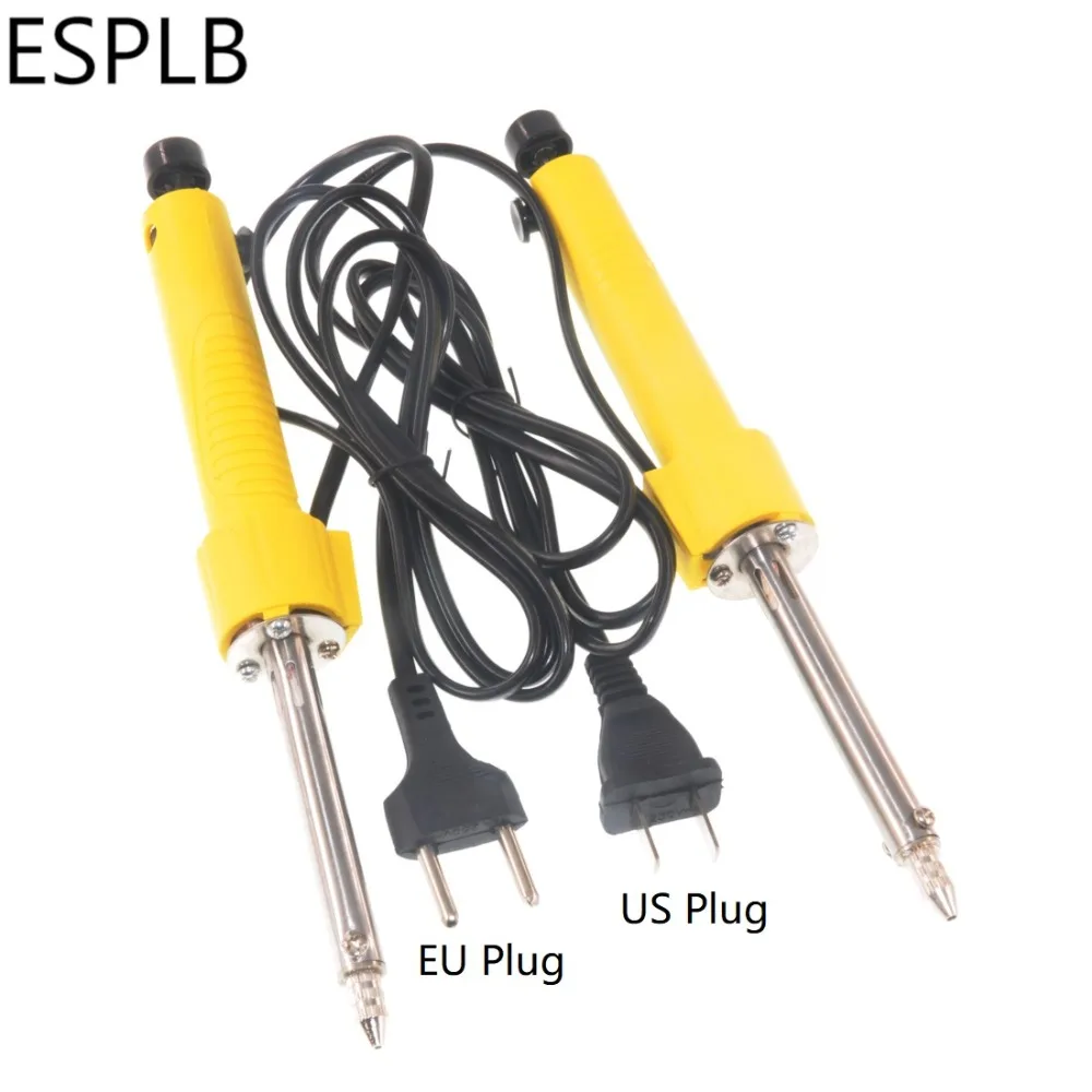 ESPLB Electric Welding Desoldering Pump 50Hz 220V 30W EU/US Plug Desolder Sucker Iron Gun for Welding Tools welding sticks