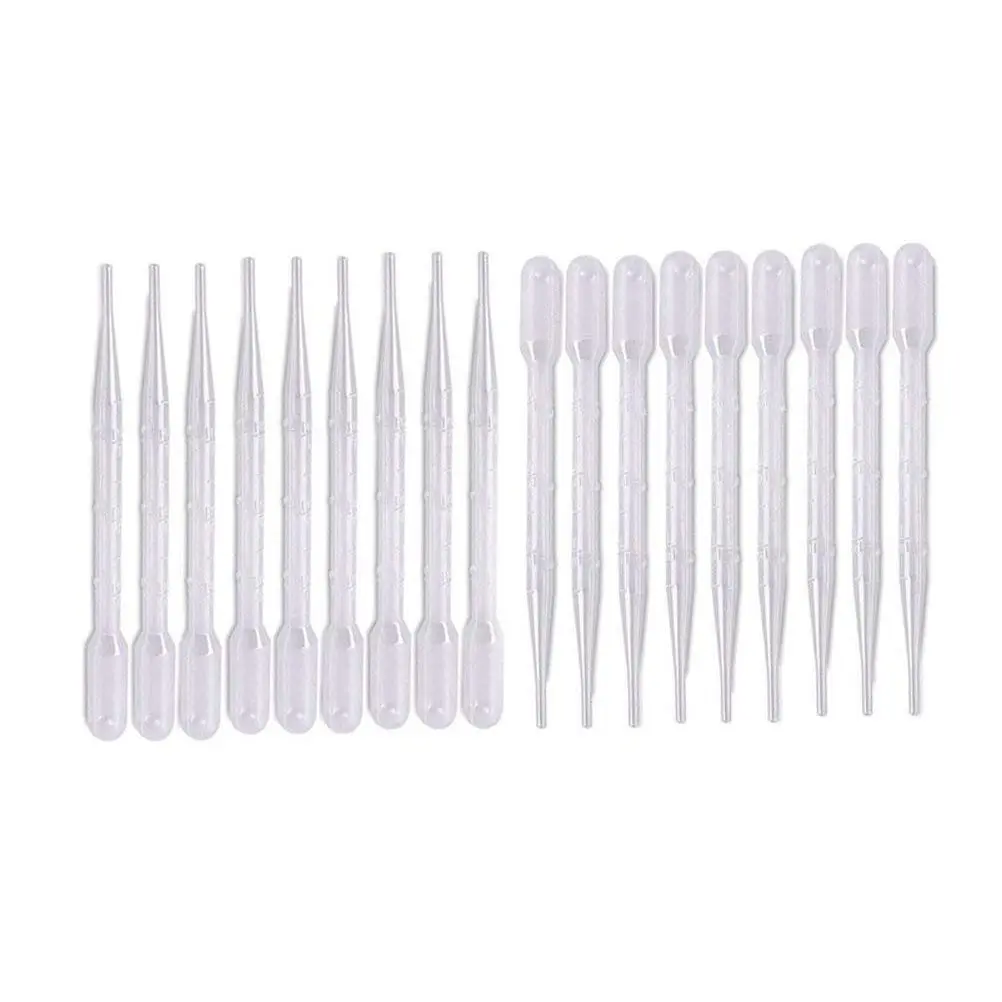 200 Pack 5ML Plastic Transfer Pipettes Disposable Graduated Pipettes Eye Dropper for Essential