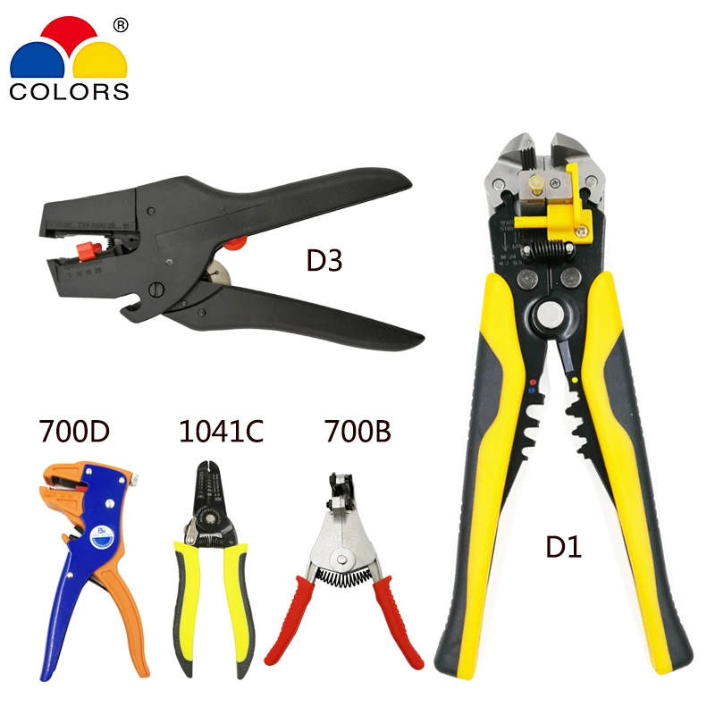 HS D3 HS D1 Cable Wire Stripper Cutter Crimper Automatic