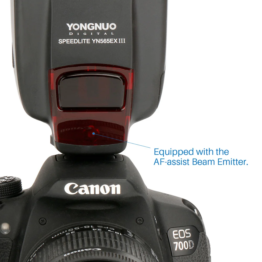 Вспышка Yongnuo YN565EX III для Canon 6d 60d 5d Mark iii 550d 1100d 650d 600d 700d 7d 5d2 Беспроводная