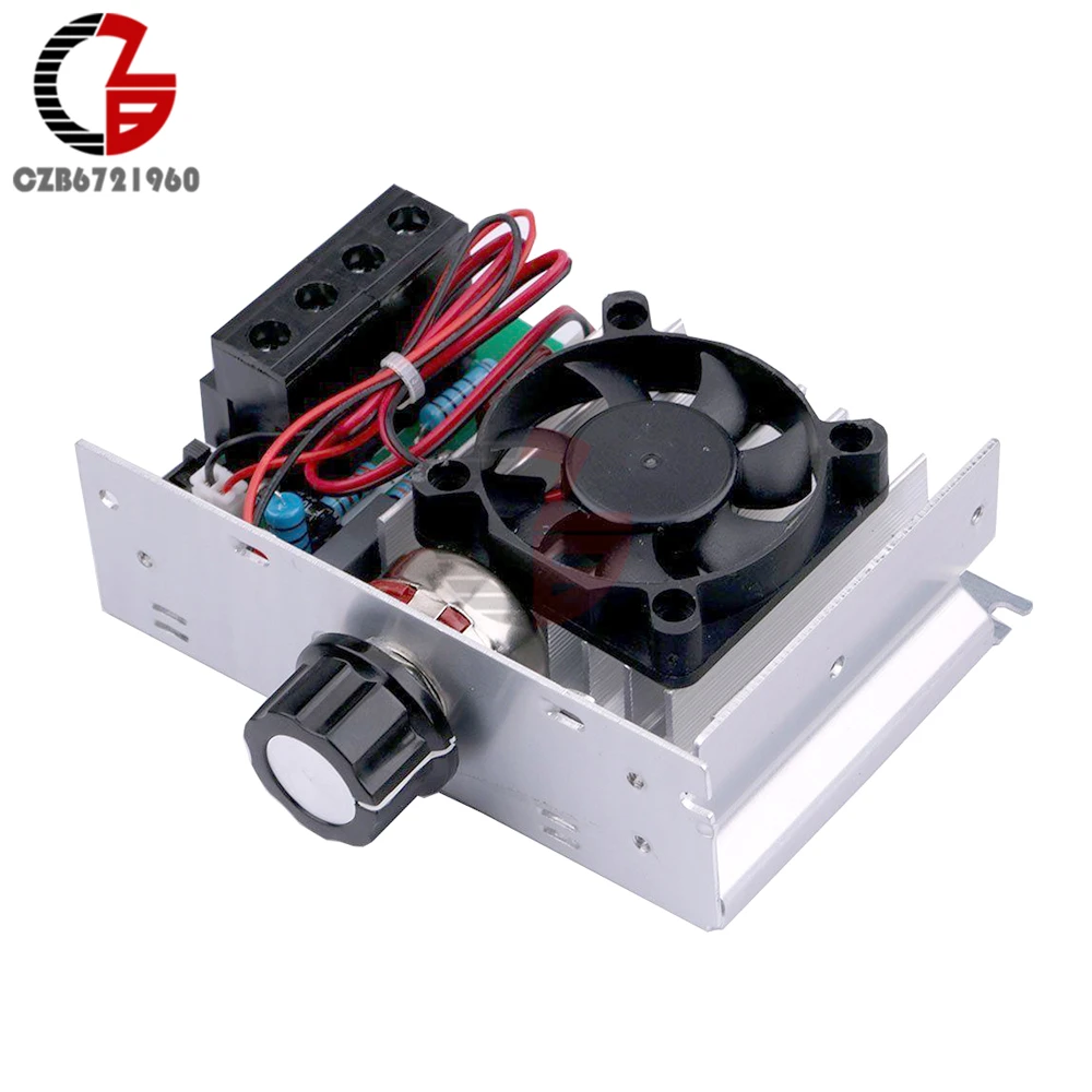 10000W 110v 220V SCR Voltage Regulator Motor Speed Controller Dimmer Thermo B_ZD 