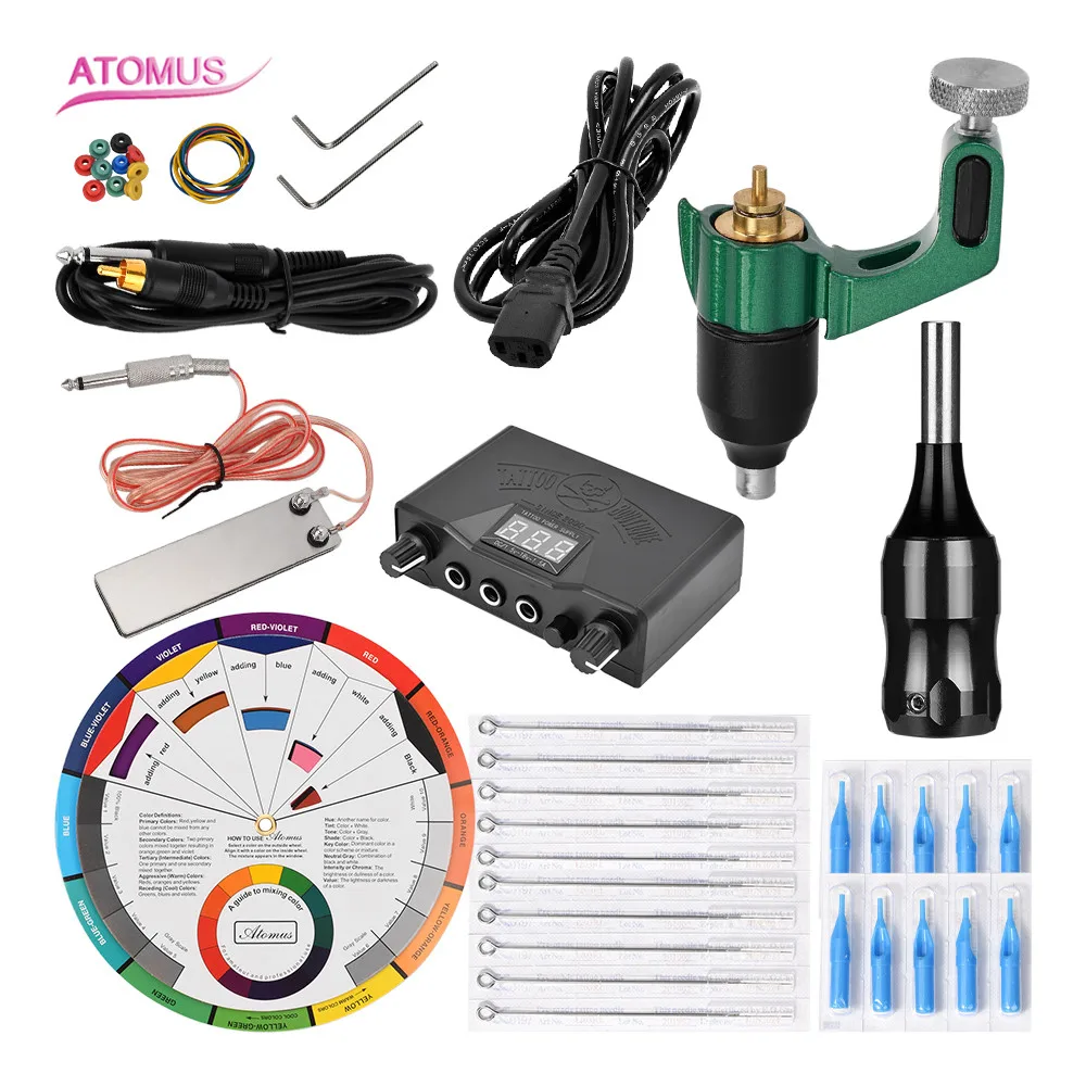 

Kit De Tatouage Tatoo Rotary Pen Tatuagens Supplies Machine Set Equipo Para Tatuar Fontes Maquinas Rotativas Equipo Para Tatuar
